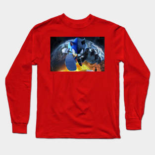 sonic the monster Long Sleeve T-Shirt